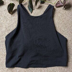 Athleta sports tank crop top medium